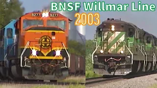 BNSF SD9 Mainline Revival - BNSF’s Wayzata Subdivision FULL VIDEO (2003)