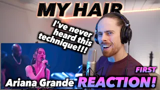 Ariana Grande - My Hair FIRST REACTION! (SPECIAL WHISTLE NOTES?!!)