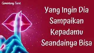 Yang ingin dia sampaikan kepadamu seandainya bisa❤️📝🙂 | WETON, CHARMS, PENDULUM ~timeless~