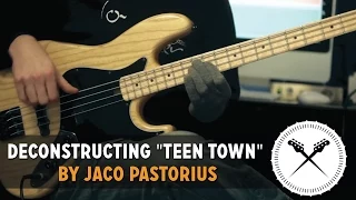 Deconstructing "Teen Town" by Jaco Pastorius // Bass Lesson with Scott's Bass Lessons (L#107)