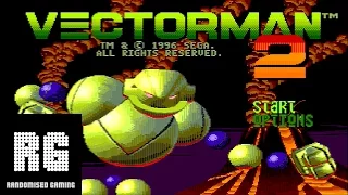 Vectorman 2 - Sega Mega Drive - Intro and stages 1-5 Gameplay [720p 60fps]