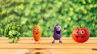 Vegetable Names with Pictures | Different Types of Vegetables | Healthy Vegetables|#nurseryrhymes