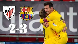 Athletic Bilbao vs Barcelona 2-3 | Highlight & All Goals 2021