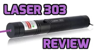 Laser 303 Purple 405nm Burning Laser Pointer Review