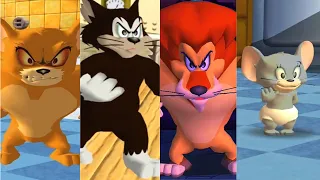 Tom and Jerry War of the Whiskers(2v2):M.Jerry and Butch vs Lion and Nibbles GameplayHD-Kids Cartoon