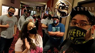 Mortal Kombat (2021) IN THEATER Non Spoiler Review - Cinemark Private Watch Party VLOG
