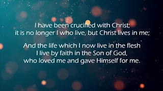 GALATIANS 2:20 - I HAVE BEEN CRUCIFIED WITH CHRIST (SS2)