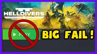 HELLDIVERS 2 Launch has been total DISASTER -- CAN'T EVEN PLAY! It's a BIG FAIL!