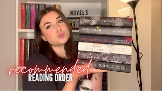 READING ORDER | Blood & Ash and Flesh & Fire Series by Jennifer L. Armentrout