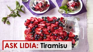 Ask Lidia: Tiramisu