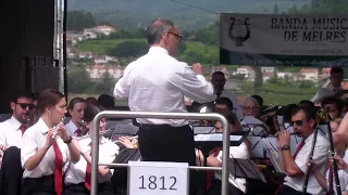 Banda Musical de Melres (Maestro: Luís Macedo) Overture 1812 (TOMADA DE MOSCOVO) - P. I. Tchaikovsky