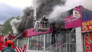 Пожар в магазине 13.06.2018