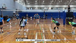 VVL 2024 - Prems 1 Women | VFUM vs Monash Uni (4 May 2024)