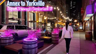 Night Walk - Annex to Yorkville | Toronto [May 2024]