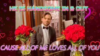 HAUSER SO HANDSOME IN THIS VIDEO (ALL OF ME LOVES ALL OF YOU) Eres guapo por dentro y por fuera