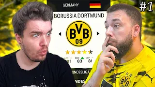 INCEPEM MUNCA LA NOUA BORUSSIA - FC 24 Romania Cariera S1E1