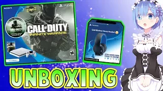 |VLOG| - Playstation 4 Glacier White Infinite Warfare Bundle Unboxing! 😂