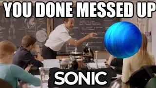 Substitute Teacher Fights Sonic on Elite Smash