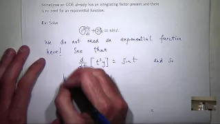 Linear and Exact Differential Equations