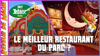Le CIRQUE : est t'il vraiment le MEILLEUR restaurant du PARC ASTERIX 2022 ? FOOD TOUR