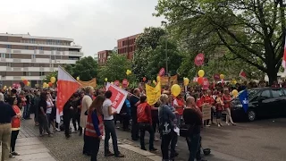 Wochenkurier Dresden - Kita-Streik am Volkshaus