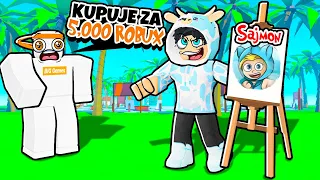 GRA DZIĘKI KTÓREJ ZAROBISZ ROBUXY w ROBLOX!? 🤑 *JESTEM BOGATY!?* (Starving artists)