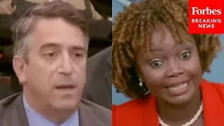 Karine Jean-Pierre Snaps At Newsmax Reporter Over Questions About Biden Falling Repeatedly