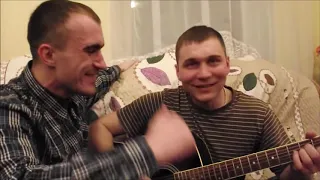 Ефимов Анатолий с друзьями с гитарой