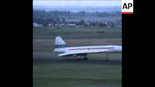 SYND 25-1-73 CONCORDE 002 ARRIVES IN JOHANNESBURG