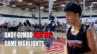 Andy Gemao game highlights with team Veritas Titans in United States