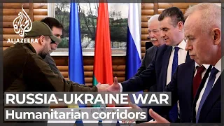 Russia, Ukraine agree to set up evacuation corridors