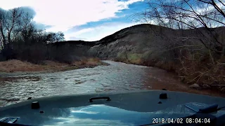 Capitol Reef - Fremont River Crossing Into Bentonite Hills