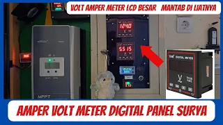 TAB Digital Volt Ampere Meter for solar panels | AMPER VOLT METER DIGITAL