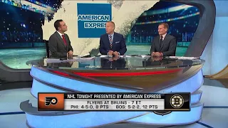 NHL Tonight:  Best First Line:  Bruins and Avalanche boast the best first lines  Oct 25,  2018