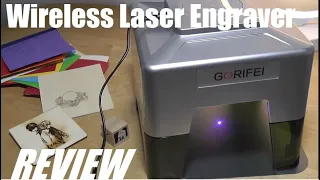 REVIEW: GORIFEI Smart Laser Engraving Machine [App + Bluetooth!]