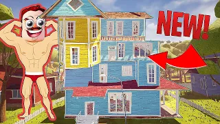 Funny moments in Hello Neighbor || Experiments with Neighbor Episode 24