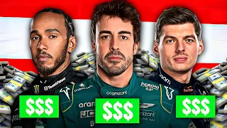 How Much Money Formula 1 Drivers Were Paid in 2023