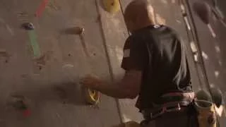 Double Amputee ROCK CLIMBING