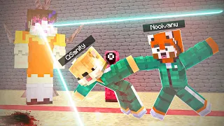 NOCIV SI INSANITY PARTICIPA LA SQUID GAME IN MINECRAFT! Cine Castiga?!