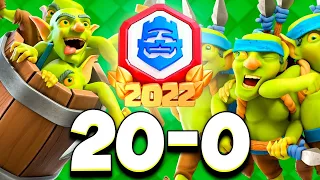 20 WINS in THE 20 WIN CHALLENGE - Clash Royale