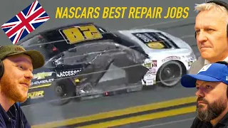 NASCAR Best Repair Jobs REACTION!! | OFFICE BLOKES REACT!!