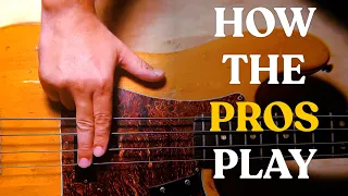 The hardest thing for beginner bass players to learn...