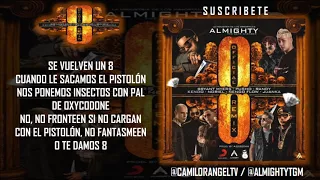 OCHO (REMIX) (LETRA) -  ALMIGHTY FT BRYANT MYERS, PUSHO, RANDY, KENDO KAPONI & MÁS