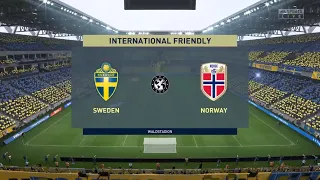 FIFA 22 SWEDEN VS NORWAY UEFA NATIONS LEAGUE