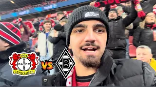 Gute Stimmung 🔥bei Unentschieden 🥲 | Bayer Leverkusen vs Borussia Mönchengladbach | Stadionvlog