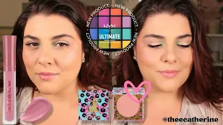 NEW Makeup To My Collection | TRY ON | NYX, Buxom & Makeup Revolution | ‎@theecatherine 
