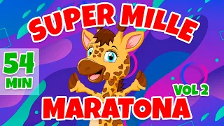 Super Mille Maratona vol 2 - Giramille 54 min | Desenho Animado Musical