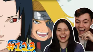 My Girlfriend REACTS to Naruto Shippuden EP 122 & 123  (Reaction/Review)