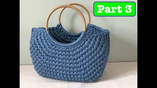 Crochet Basket Bag - Beginner Friendly  - Part 3