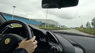 [ONBOARD RIDE] Ferrari 488 GTB - Accelerations, Downshifts & More!